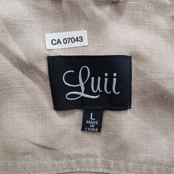 Luii Linen Shirt Jacket - Picture 6 of 16
